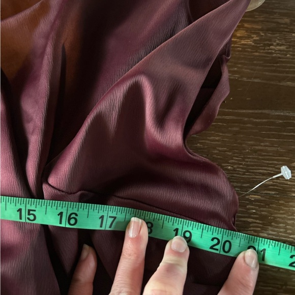 ASOS NWT drape detail cutout midi dress sz.12 Datenight dark romantic feminine - Picture 7 of 7